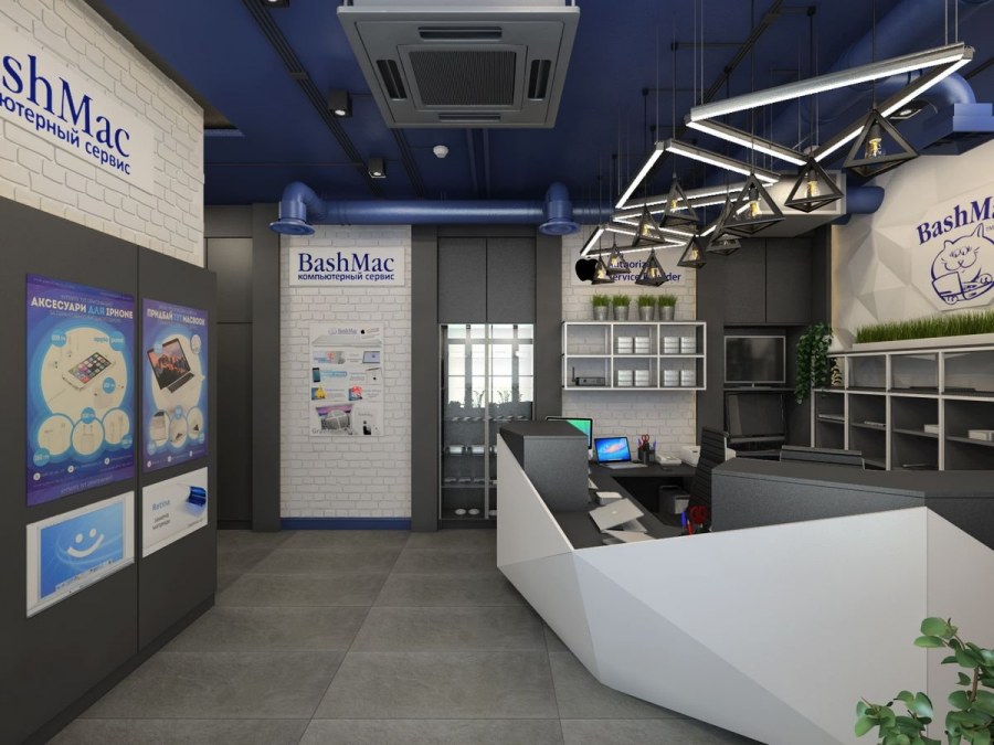 Ресепшн сервисного центра