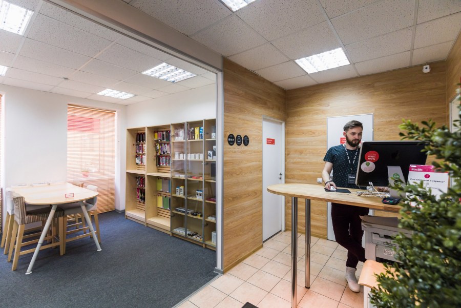 Клиентская зона в офисе