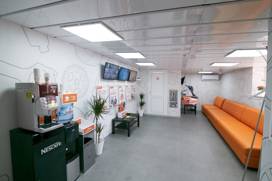 Интерьер сервисного центра