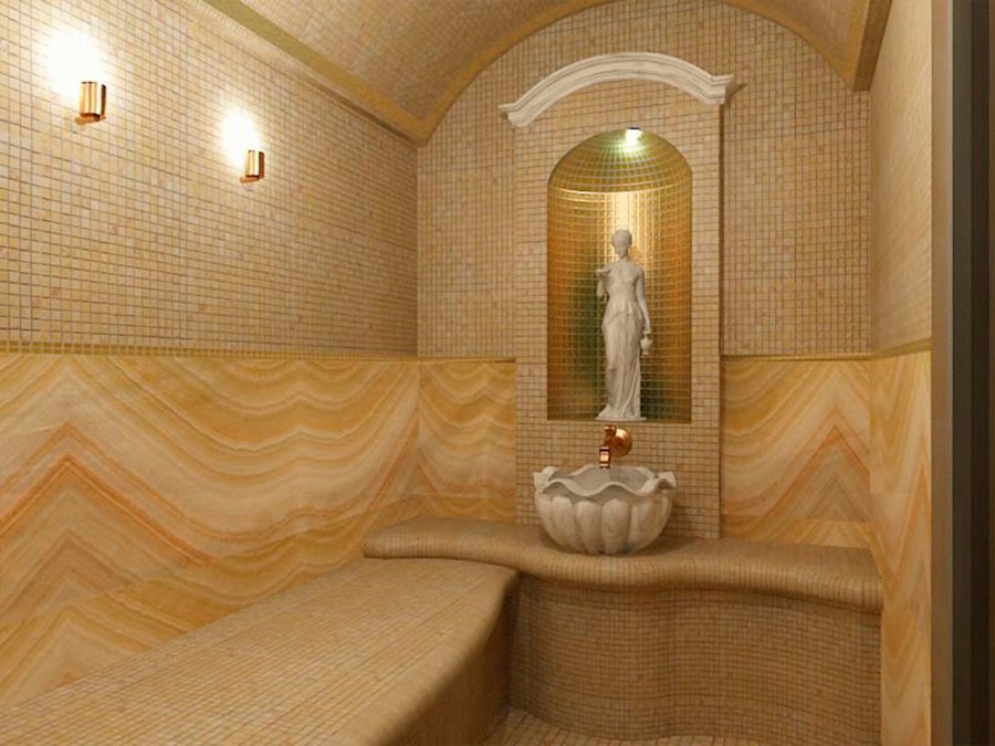 Мозаика для хамама Оникс