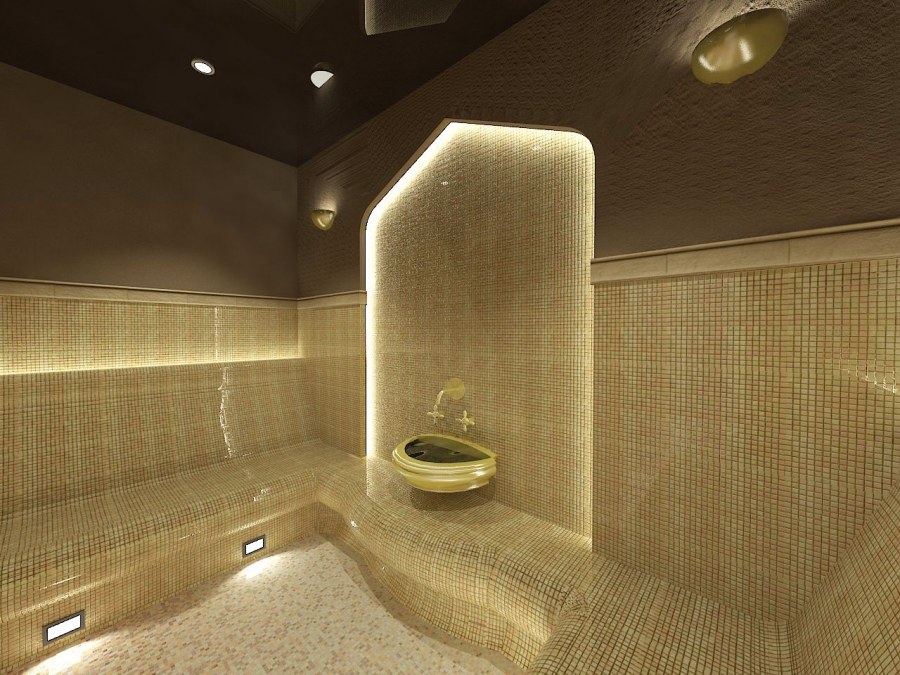 Турецкая баня хаммам интерьер