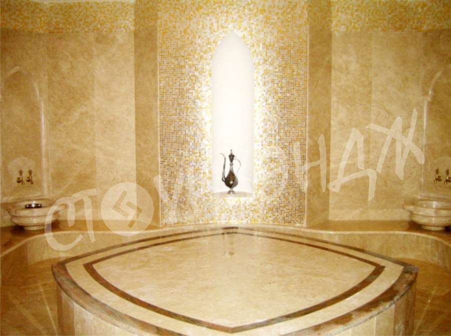Хамам из мрамора