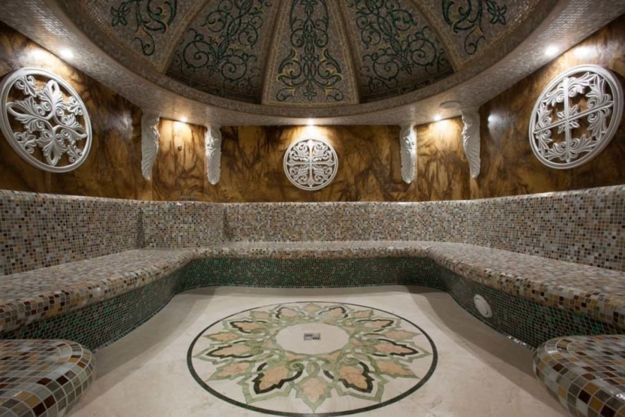 Купол хамам мозаика
