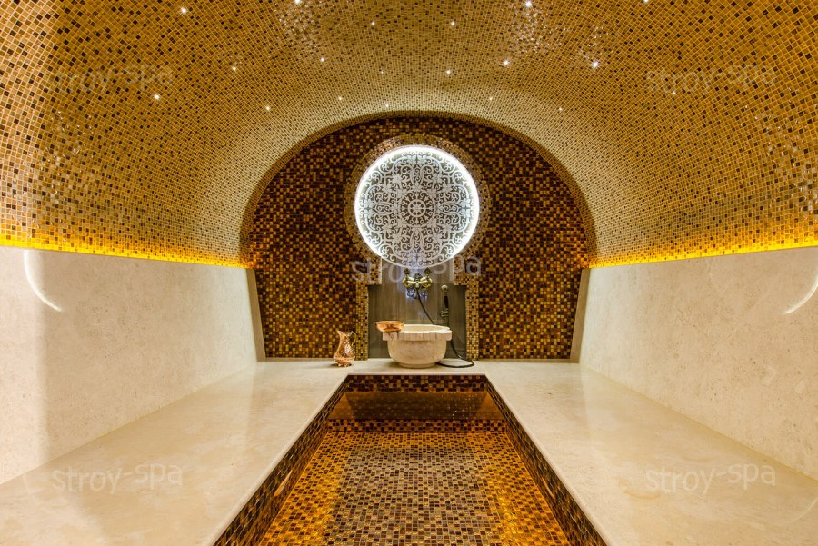 Потолок хамама