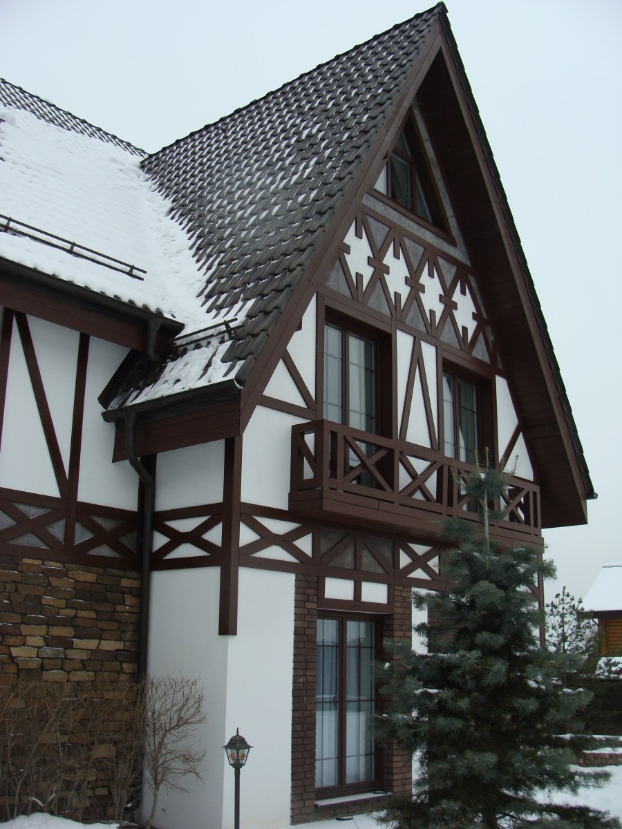 Короед фасад фахверк