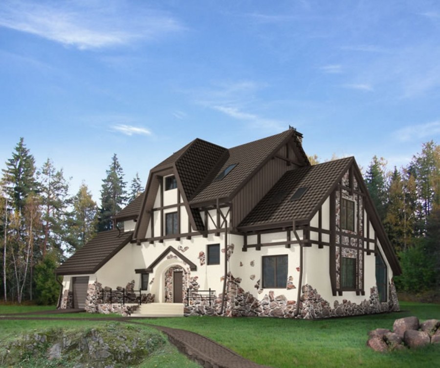 Фахверк Кантри фасад