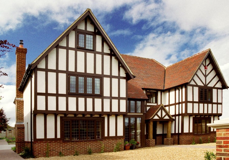 Дом в стиле фахверк в Германии