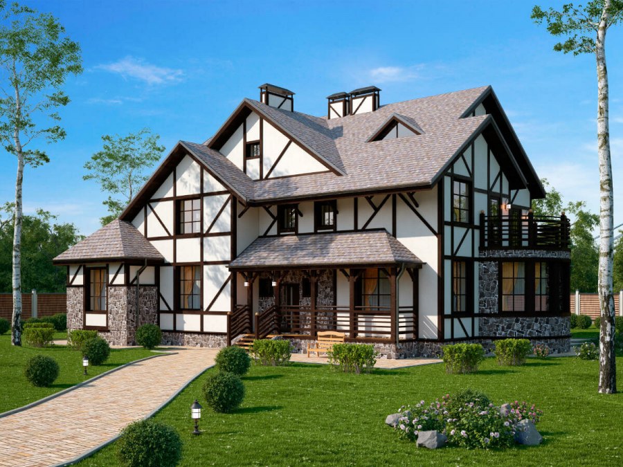 Фахверк Шале Германия