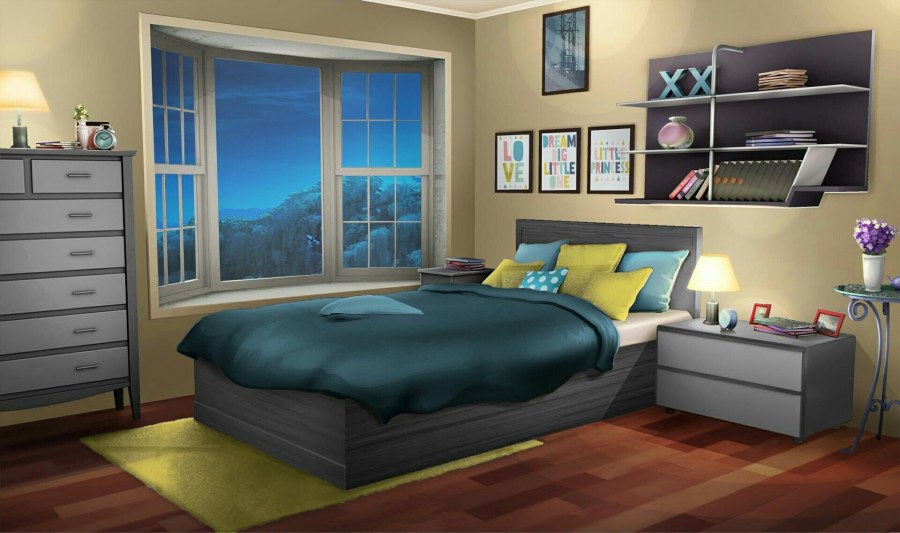 Аниме спальня для гача лайф