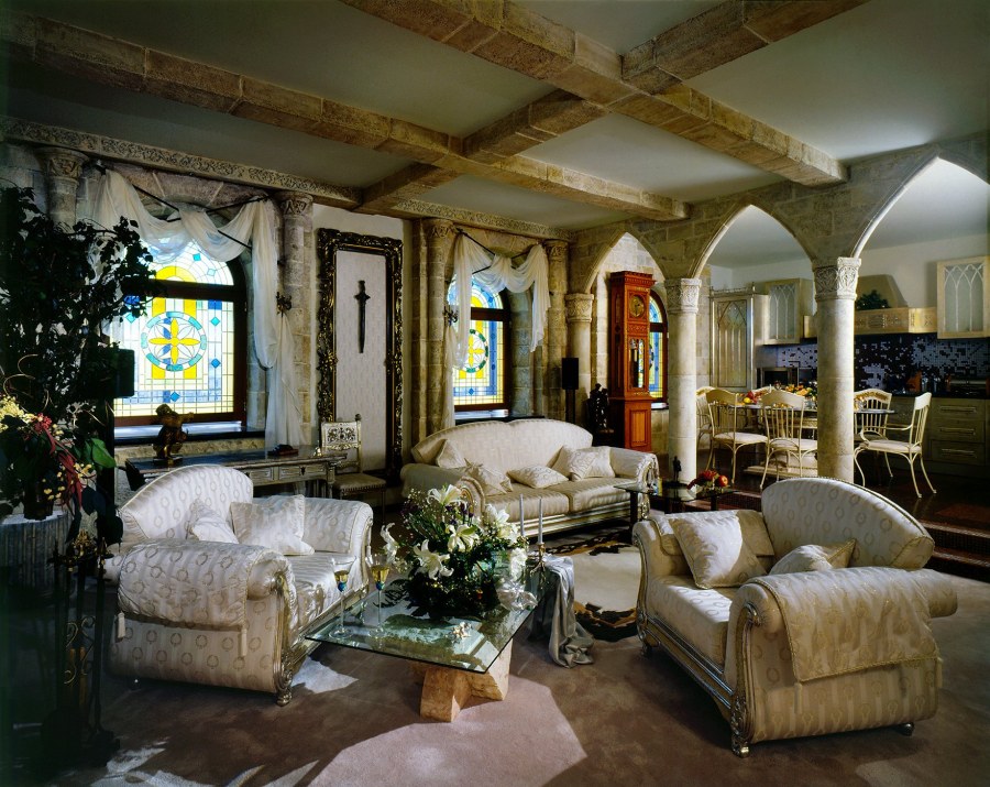 Гостиные в средневековом стиле