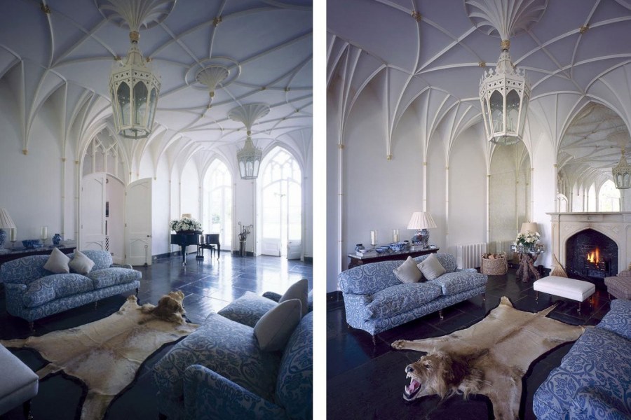 Неоготика в интерьере