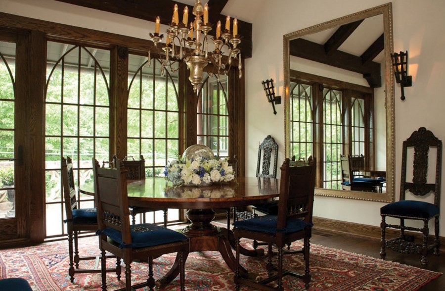 Окна стиль Готика интерьер