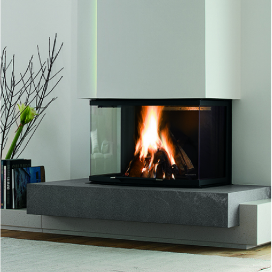 Дровяная топка Palazzetti Fire SF 80 3d