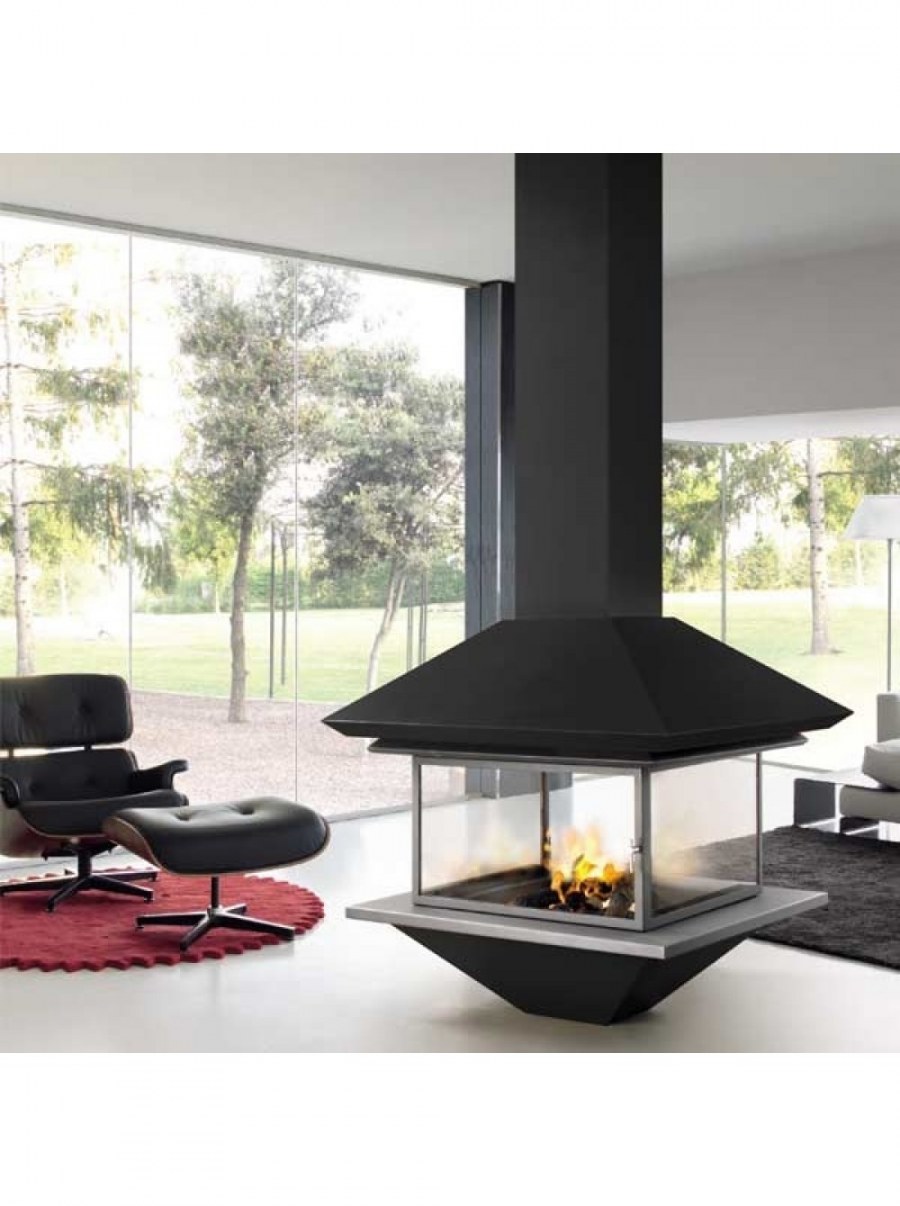 Дровяной камин Traforart Gaia Central