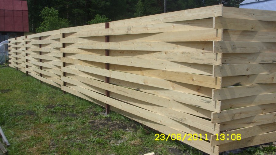 Забор плетенка