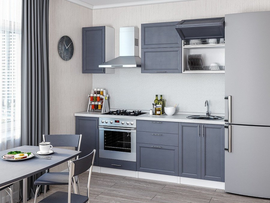 Кухня Сканди Grey Softwood