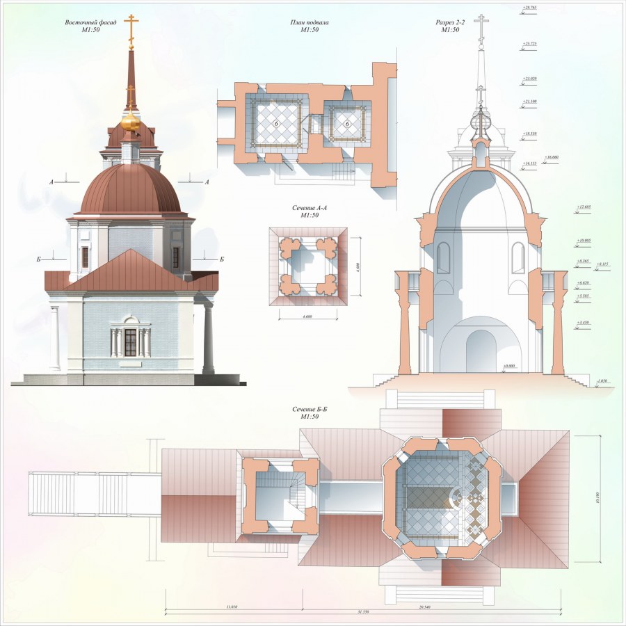 Николаевская колокольня в Калязине