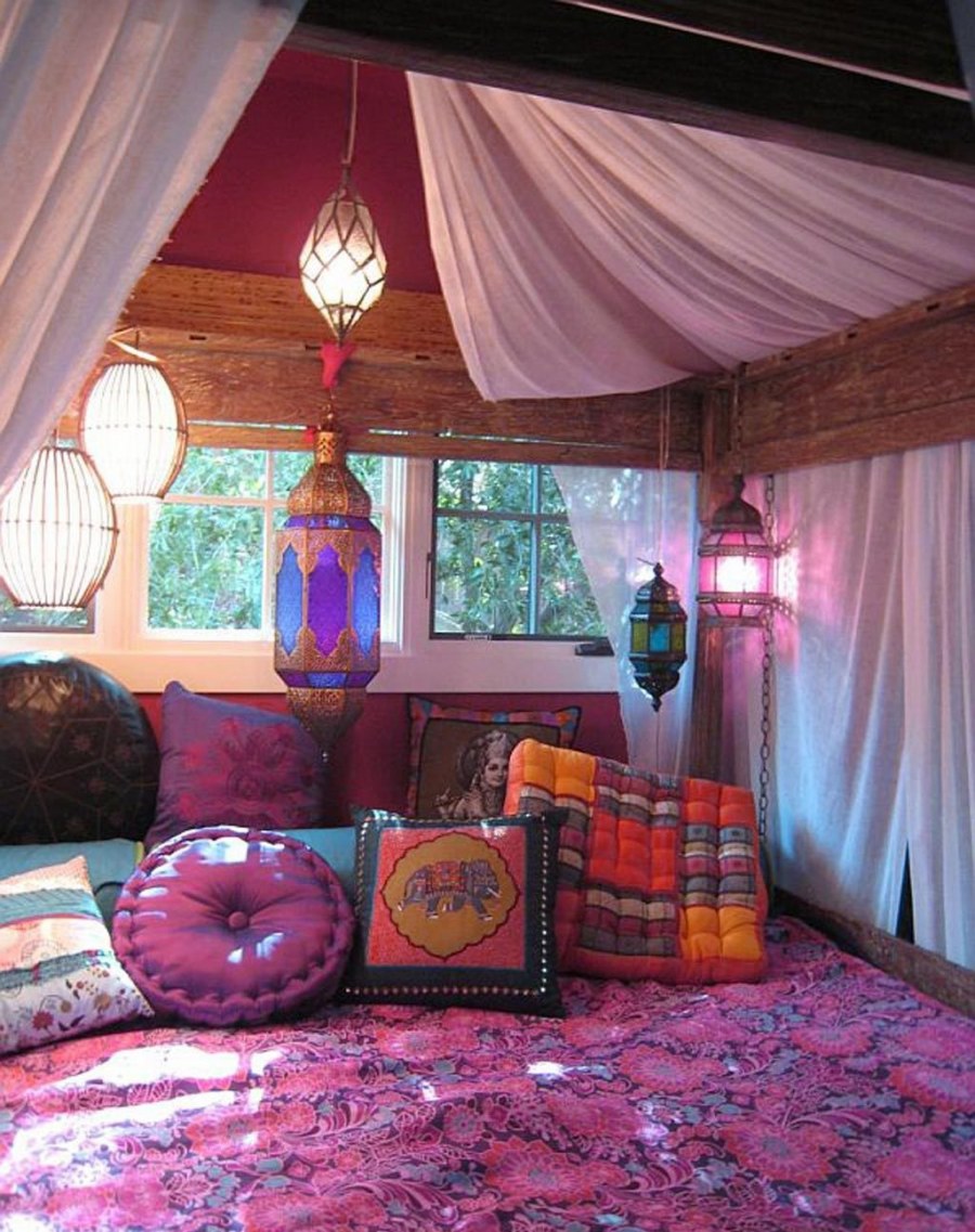 Гостиная в индийском стиле