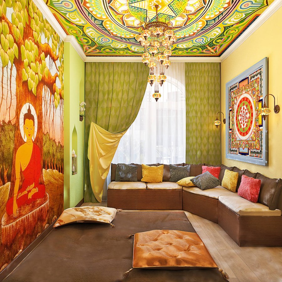 Ориентальный стиль в интерьере