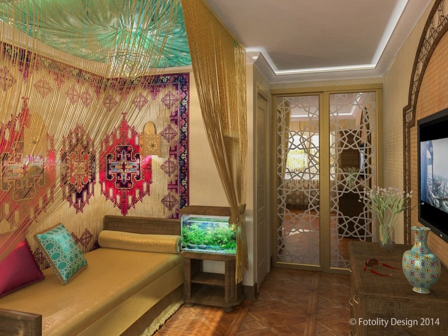 Восточный интерьер
