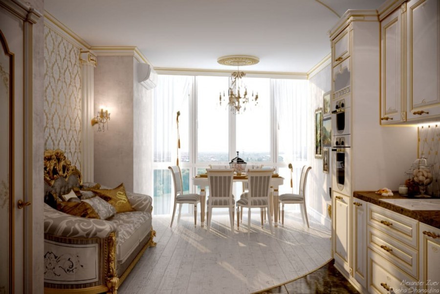 Интерьеры студий классика