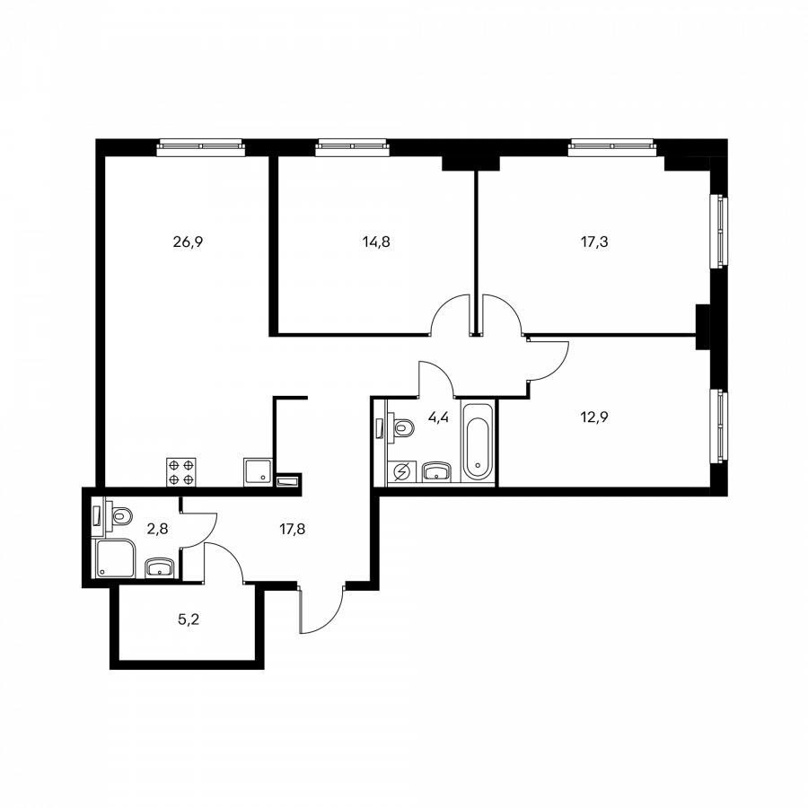 ЖК Академика Павлова планировки
