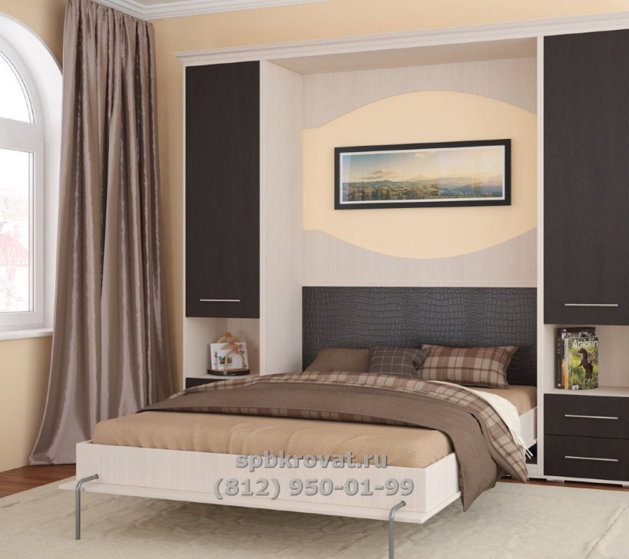 Подъёмная кровать Оптимум «2-х спальная»