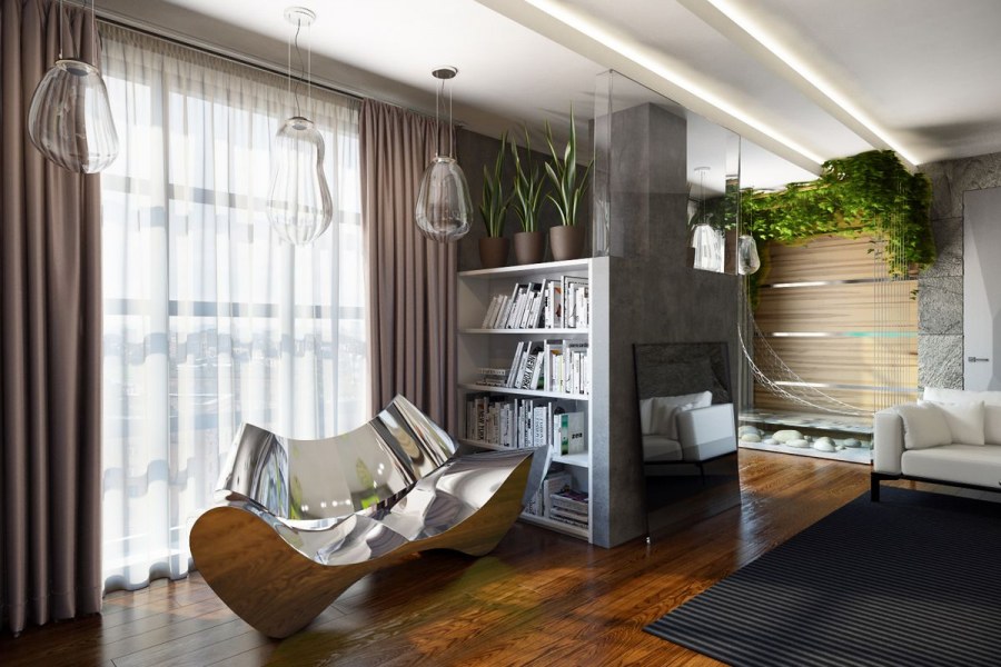 Постмодерн стиль в интерьере квартиры