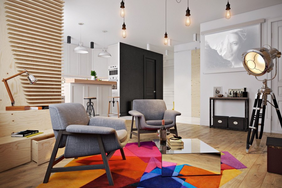 Скандинавский стиль в интерьере