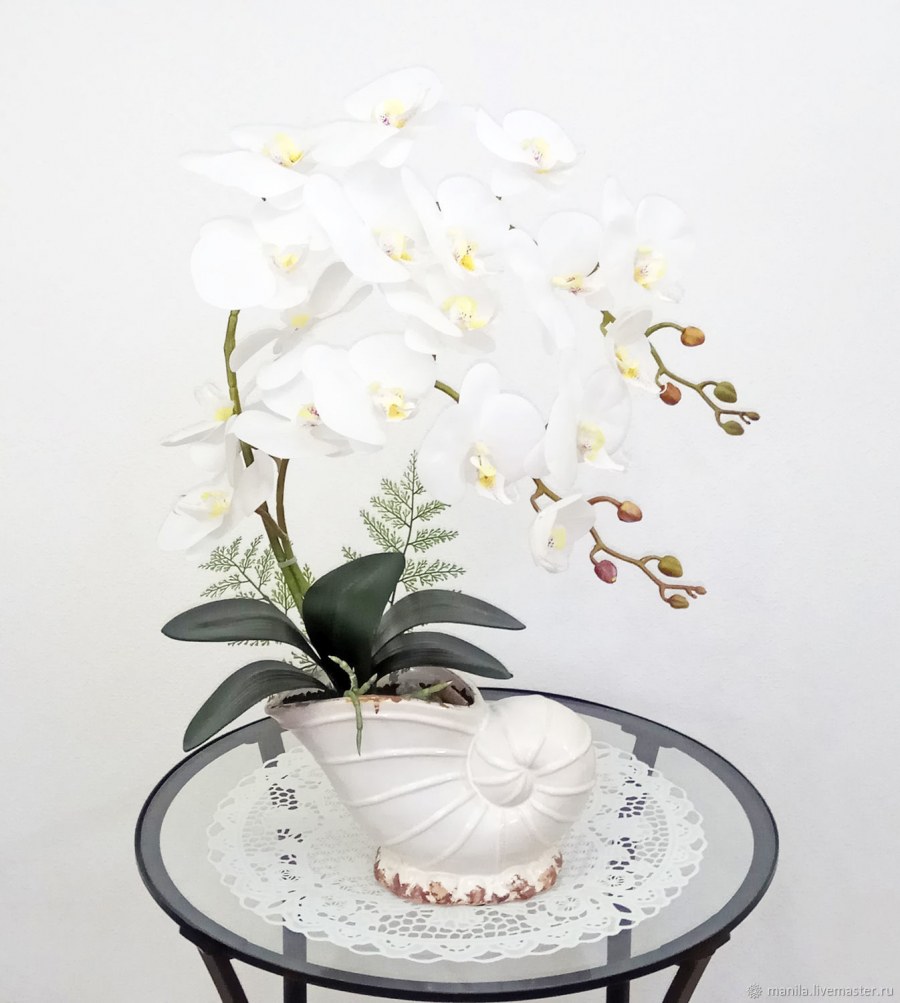Искусственные орхидеи для интерьера