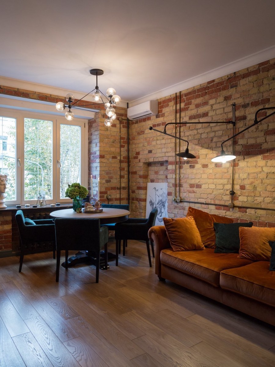 Квартира в стиле лофт