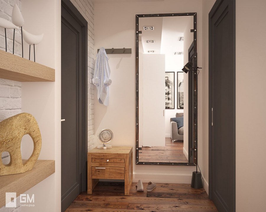 Маленькая узкая прихожая