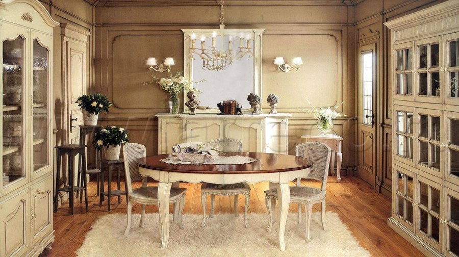 Мебель для гостиной в стиле шебби Шик