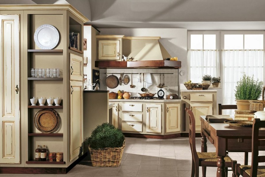 Кухни Мария Борго деревенский стиль