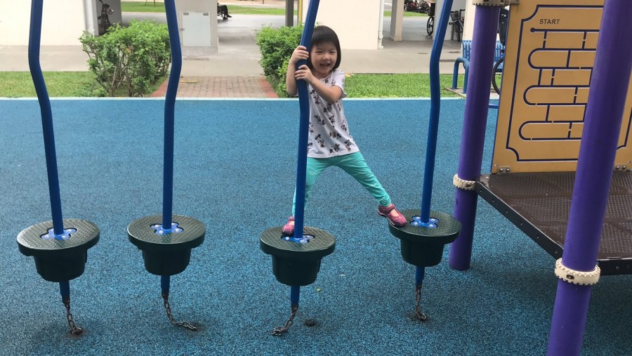 Stones on Playground