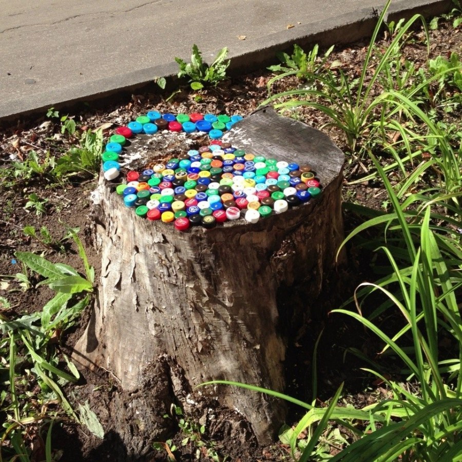 Украшения из пеньков