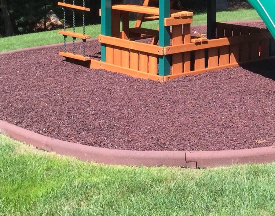 Резиновые бордюры для детских площадок