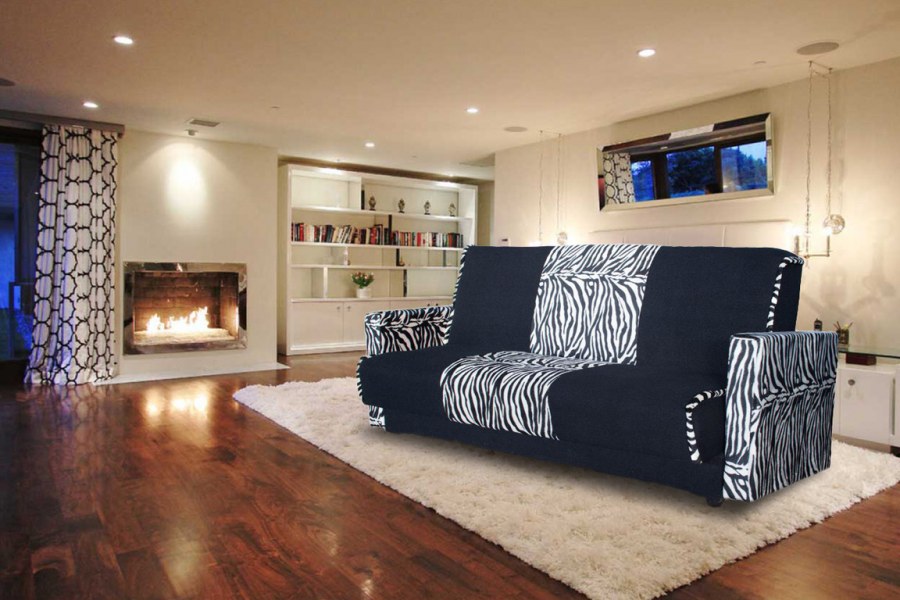 Диван-кровать "Честер Зебра" 120 ППУ