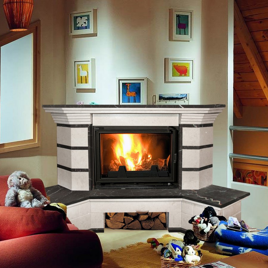 Каминная облицовка Даниэлла угловая