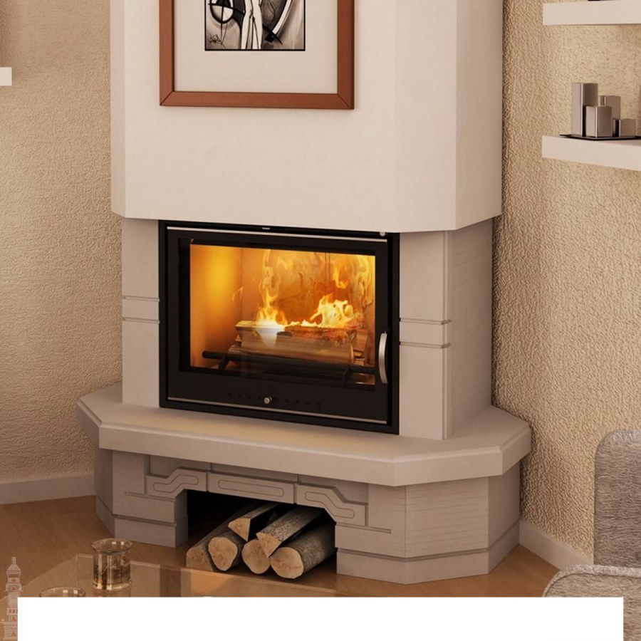 Каминная стальная топка Рона 714ш