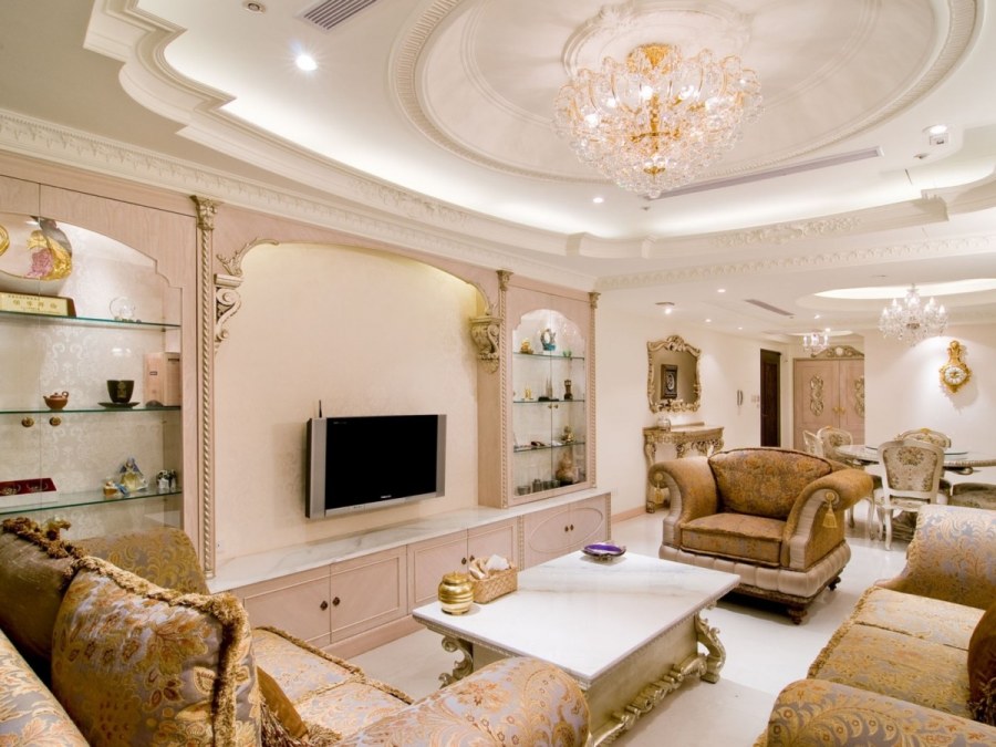 Красивые потолки