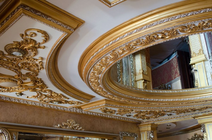 Натяжные потолки классика Барокко Ренессанс