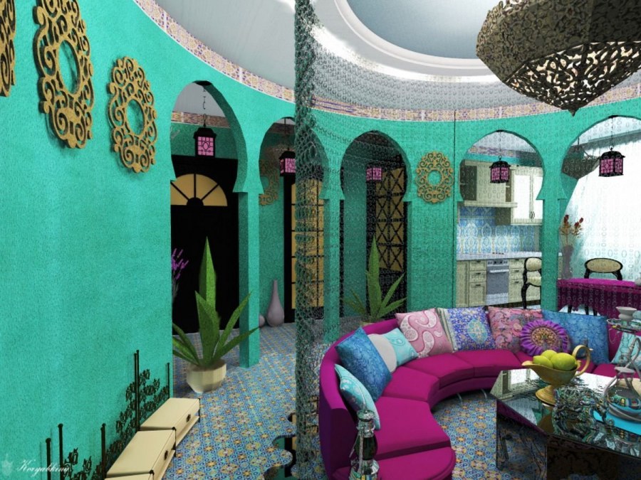 Интерьер в кримско татарском стиле