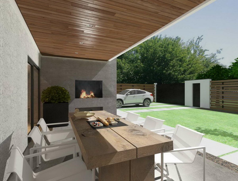 Минимализм плоские кровли