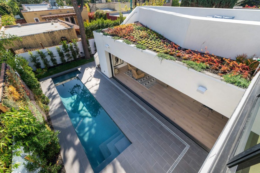 Эксплуатируемая плоская кровля