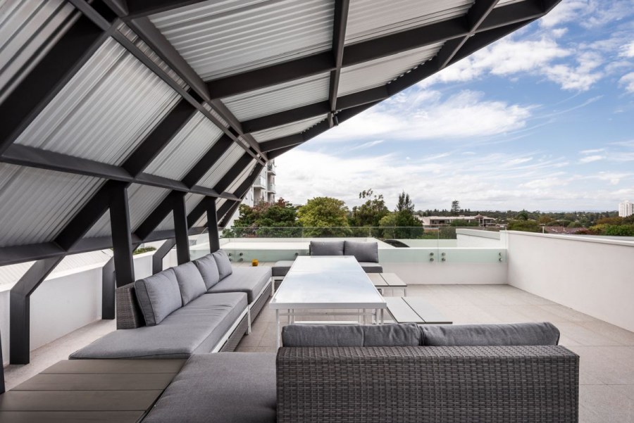 Терраса на крыше