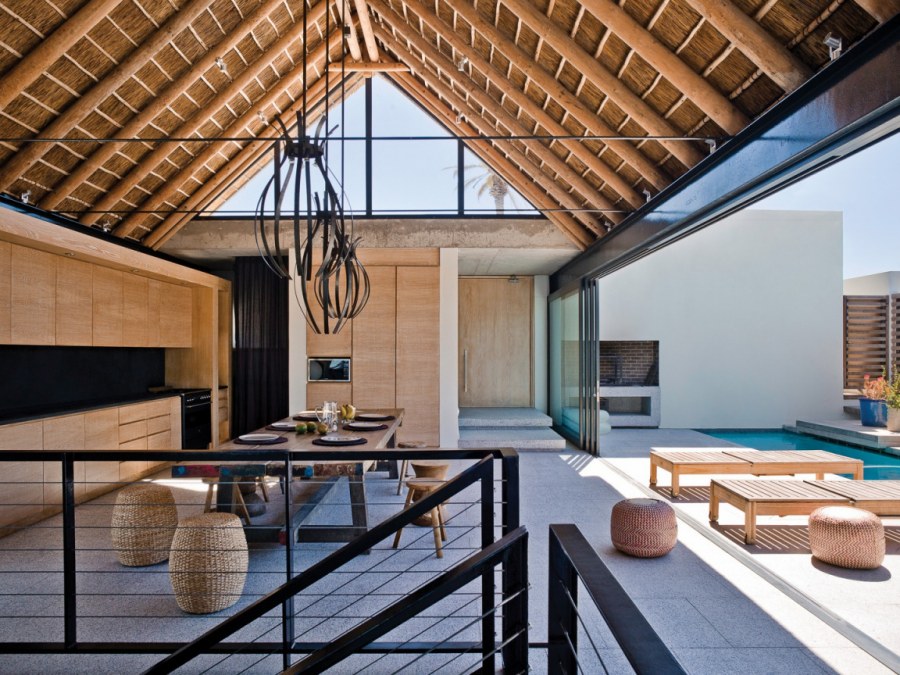 Дом с открытой крышей