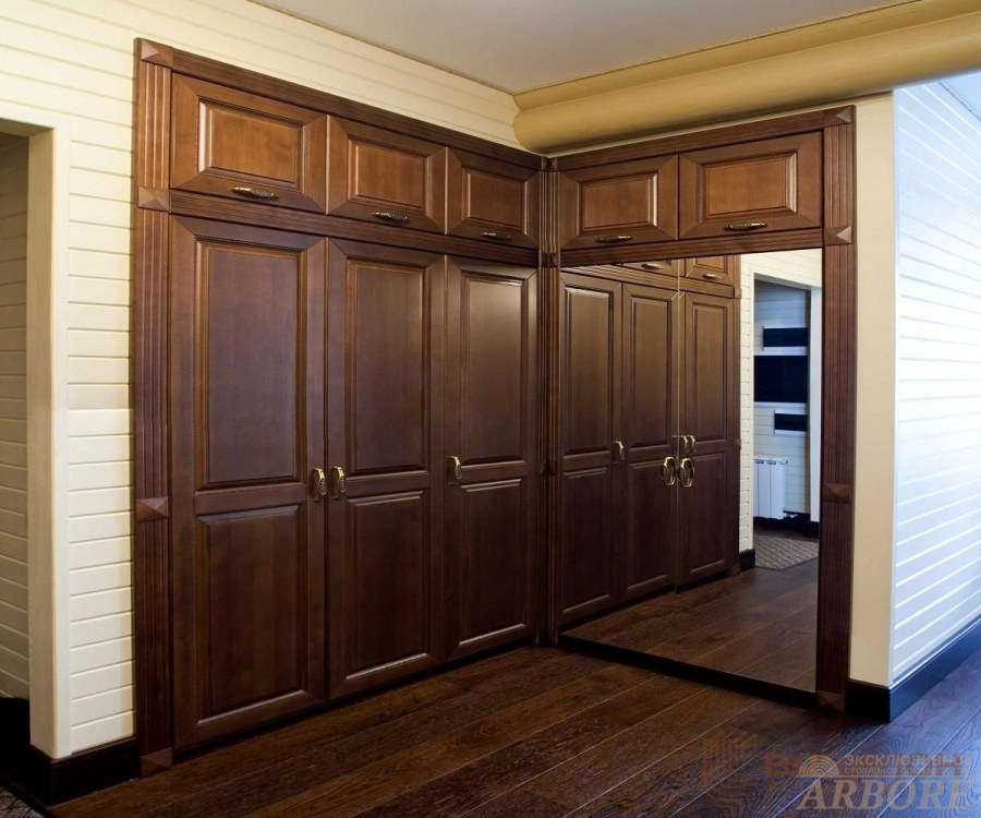 Шкаф распашной ИНКОЛ-2 массив