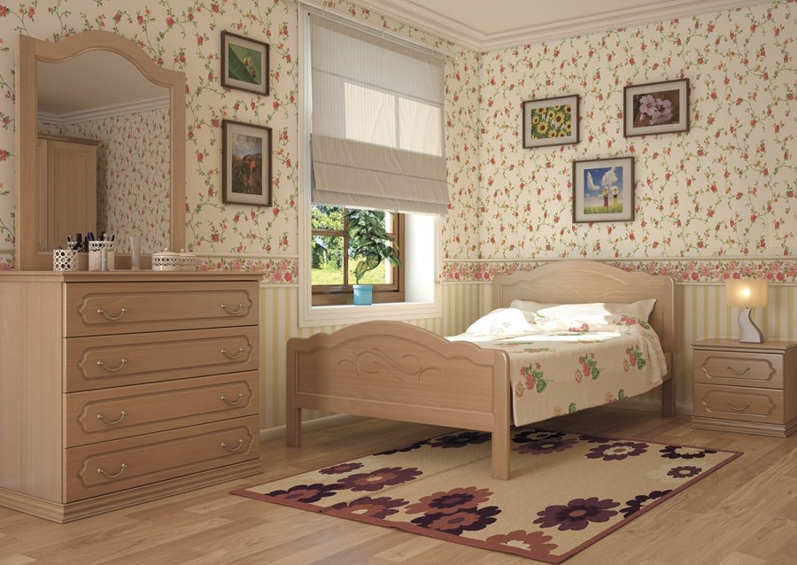 Шкаф в гостиную в классическом стиле