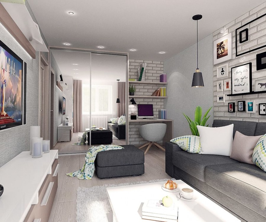 Гостиная в Молодежном стиле